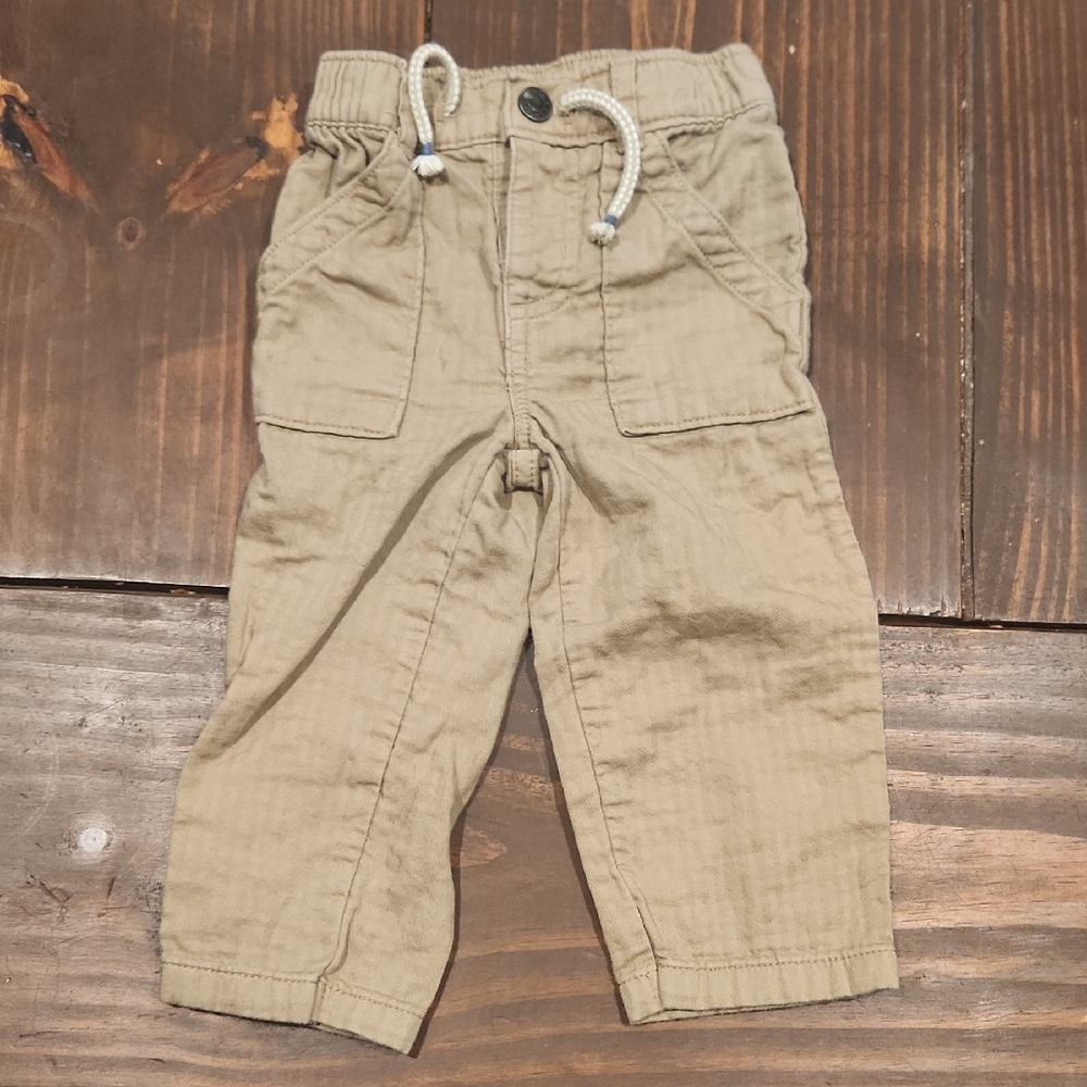 Carter's Tan Casual Drawstring Pants